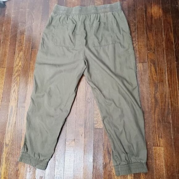 Army Green Cargo Pant Jogger Ankle Length A New Day XL - Picture 7 of 11